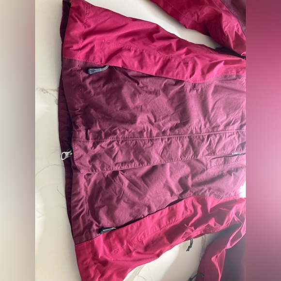 The North Face Varius Guide Jacket women S AFXU maroon pink rain coat winter - Picture 4 of 11